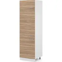 Vicco Armadio frigorifero R-Line Sonoma 60 cm, Model 29761