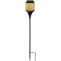 Eglo 48978 Z_SOLAR LED luce da giardino per esterni 1x0,06W Ø125mm nero marrone bianco caldo IP44