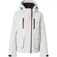 Superdry per donna. W5011851A Giacca antivento con cappuccio Ultimate Tech in grigio (XS), Casual, Polister riciclato, Sostenibile