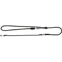 Hunter Bicycle & Jogging Leash 10/170-250 Guinzagli per cani (Länge max. 170 cm - Durchmesser 1,0 cm, nero)