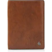 Castelijn & beerens Rien Portafoglio Protezione RFID Vera Pelle 12 cm marrone