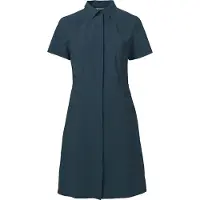 Vaude Women's Farley Stretch Dress Abito Donna (38, blu)