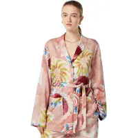 Scotch & Soda Printed Pyjama Blazer Abstract Sun Pink Taglia: XS | Blazers Outlet | Donna | Rosa