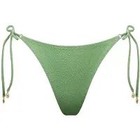 Watercult Women's Swimsparkle Side-Tied Bikini Bottoms Parte inferiore bikini Donna (42, verde)