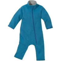 Disana Kids' Wool Suit Tuta outdoor Bambini (50/56, blu)