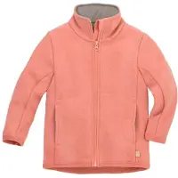Disana Kids' Zip-Up Jacket Giacca di merino Bambini (86/92, rosso)