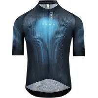 Q36.5 Gregarius Clima QLAB Jersey Maglietta da ciclismo Uomo (XS, blu)