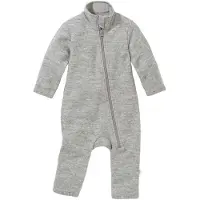 Disana Kids' Wool Suit Tuta outdoor Bambini (86/92, grigio)