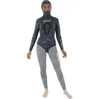 Seac Sub Giacca Da Pesca In Apnea Da Donna Snake Camo 5 Mm