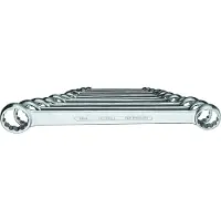 Gedore 4-12 set di chiavi a doppio anello 12 pezzi 6-32 mm, 6062000