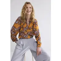 Summum Woman Blouse Spicy Orange Print Orange Taglia: 36 | Magliette intime Outlet | Donna | Arancione