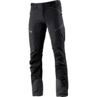 Lundhags Makke Pant Pantaloni da trekking Uomo (54 - Long, grigio/nero)