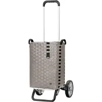 Andersen Shopper Alu Star Shopper Silja Carrello della spesa 65 cm grigio
