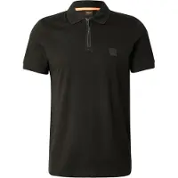 BOSS per uomo. 50537507 Polo nera a vestibilità slim (XL), Nero, Casual, Cotone, Manica corta