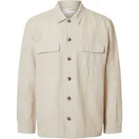 Selected Camicia Over Uomini Beige XL