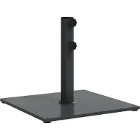 The Living Store Il supporto per ombrellone Living Store Ø32/38/48 mm asta 17 kg quadrato