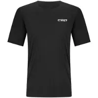 Cep Pro Run Ultralight Shirt Short Sleeve Maglia da corsa Uomo (M, nero)