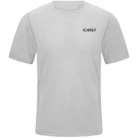 Cep Run Shirt Short Sleeve Maglia da corsa Uomo (XXL, grigio)
