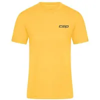 Cep Women's Run Shirt Short Sleeve Maglia da corsa Donna (M, giallo)
