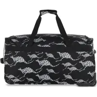 Chiemsee Borsa da viaggio 'Jump N Fly' nero / bianco