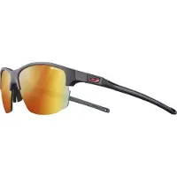 Julbo - Occhiali da sole - Split Noir/Noir/Rouge Reactiv 1-3 Light Amplifier - Nero