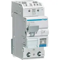Hager Dispositivo di protezione contro gli archi elettrici AFDD con interruttore magnetotermico 1P+N 6 kA B-6A 2M