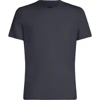 Icebreaker Anatomica S/S Crewe Intimo lana merinos Uomo (S, blu)