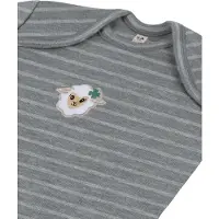 Normani Tutina / body per bambino 'Auckland' beige / grigio / verde scuro / nero / bianco
