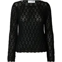 Selected Top A Maglia Donne Nero S