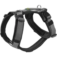Hunter Maldon Up Imbracatura per cani (M/L, nero/grigio)