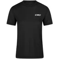 CEP Compression Women's Run Shirt Short Sleeve Maglia da corsa Donna (M, nero)