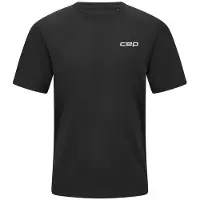 Cep Run Shirt Short Sleeve Maglia da corsa Uomo (M, nero)