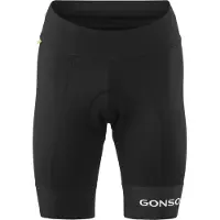 Gonso Women's Essential Shorts Kit Pantaloni da ciclismo Donna (38, nero)