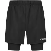 Cep Run Shorts 2In1 Pantaloncini da running Uomo (XXL, nero)