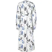 DIDI Dress Divine Offwhite Ambiance Print Taglia: 42 | Maxi abiti Outlet | Donna | Bianco