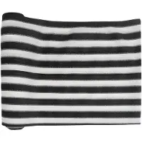The Living Store Il paravento Living Store antracite e bianco 1,8x10 m HDPE 150 g/m²