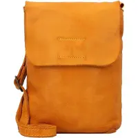 Harold's Submarine Borsa a tracolla Vera Pelle 15 cm giallo