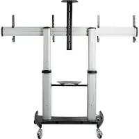 StarTech.com Mobile Tv Con Ruote Stndmtvduo 37-60´´
