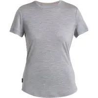 Icebreaker Women's Merino 125 Cool-Lite Sphere III S/S Tee Maglia merino Donna (M, grigio)