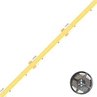 EVN-Lichttechnik Striscia LED COB 5m 3000K - Nastro luminoso/filo/striscia 24V bianco C20242401002