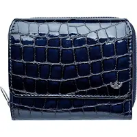 Golden Head Cayenne Portafoglio Protezione RFID Vera Pelle 11.5 cm blu
