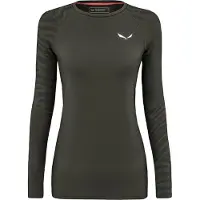 Salewa Maglietta Intima Tenica A Maniche Lunghe Cristallo Warm Alpine Merino Responsive