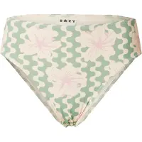 Roxy Women's Hibiscus Daze Midwaist Bikini Parte inferiore bikini Donna (XS, bianco)