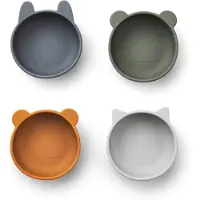 Liewood Sciarpa 'Iggy' blu scuro / grigio / arancione / offwhite