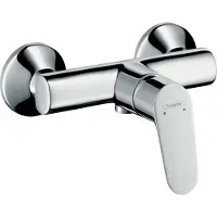 Hansgrohe HG Einhandmischer Brause Focus Aufputz verchromt