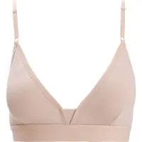 Icebreaker Women's Siren Bra Reggiseno sportivo Donna (XS, beige)