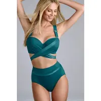 Marlies Dekkers Cache Coeur Quetzal Green Briefs Taglia: S | Bikini Outlet | Donna | Verde