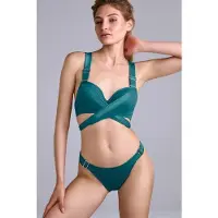 Marlies Dekkers Cache Coeur Quetzal Green Plunge Balcony Bikini Top Taglia: 75D | Bikini Outlet | Donna | Verde