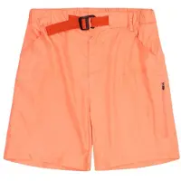 KnowledgeCotton Apparel Women's Vent Ribstop Light Shorts Pantaloncini Donna (L, rosso)