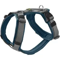 Hunter Maldon Up Imbracatura per cani (S/M, blu/grigio)
